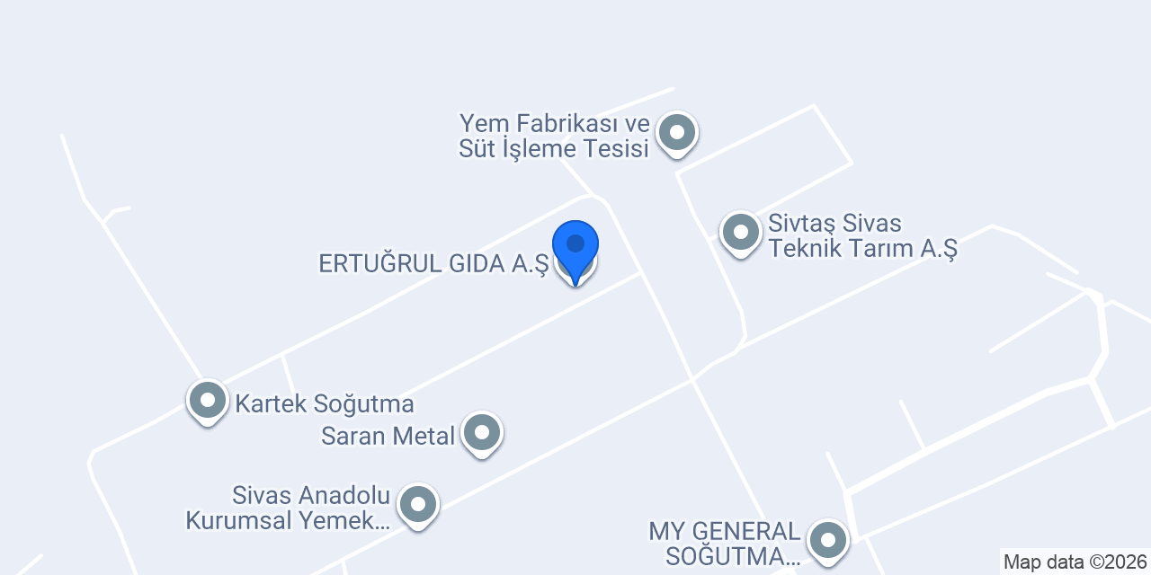 ERTUĞRUL GIDA A.Ş. konumu