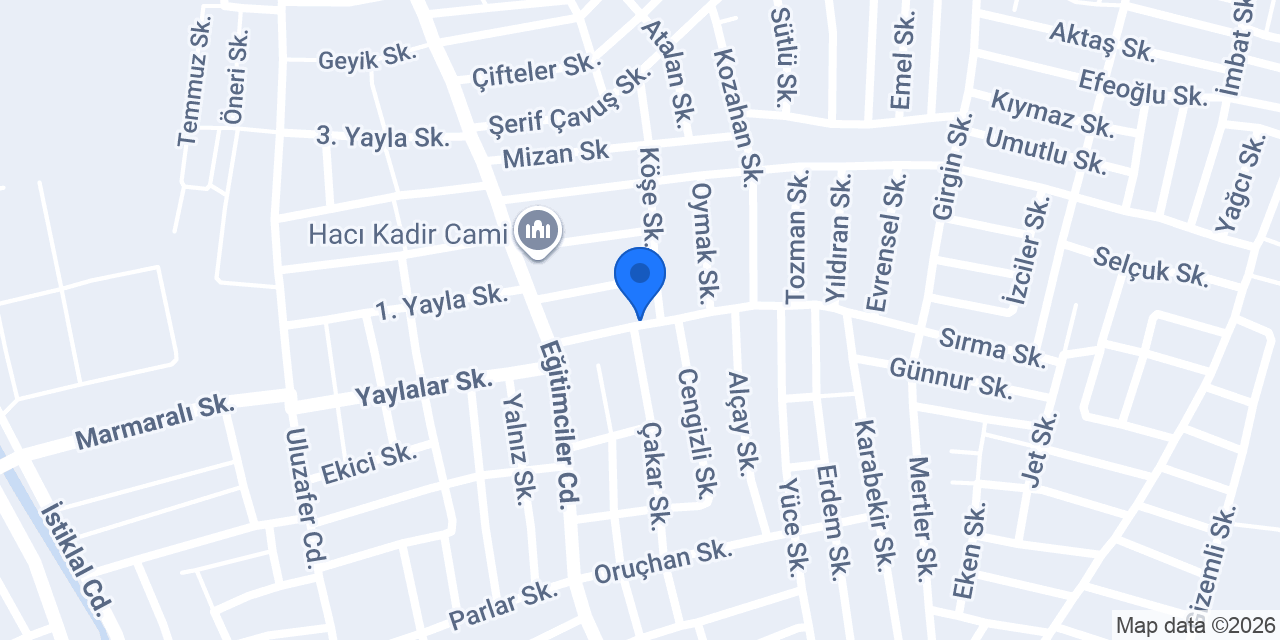 Konyar Yapı & İnşaat konumu