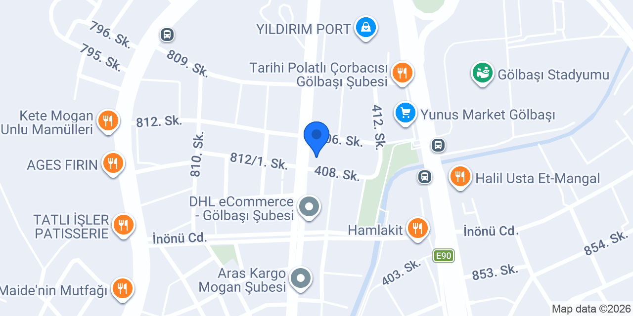 Zera Mobilya konumu
