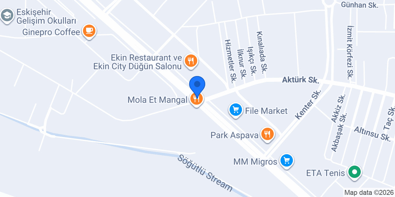 Yörük Eczanesi konumu