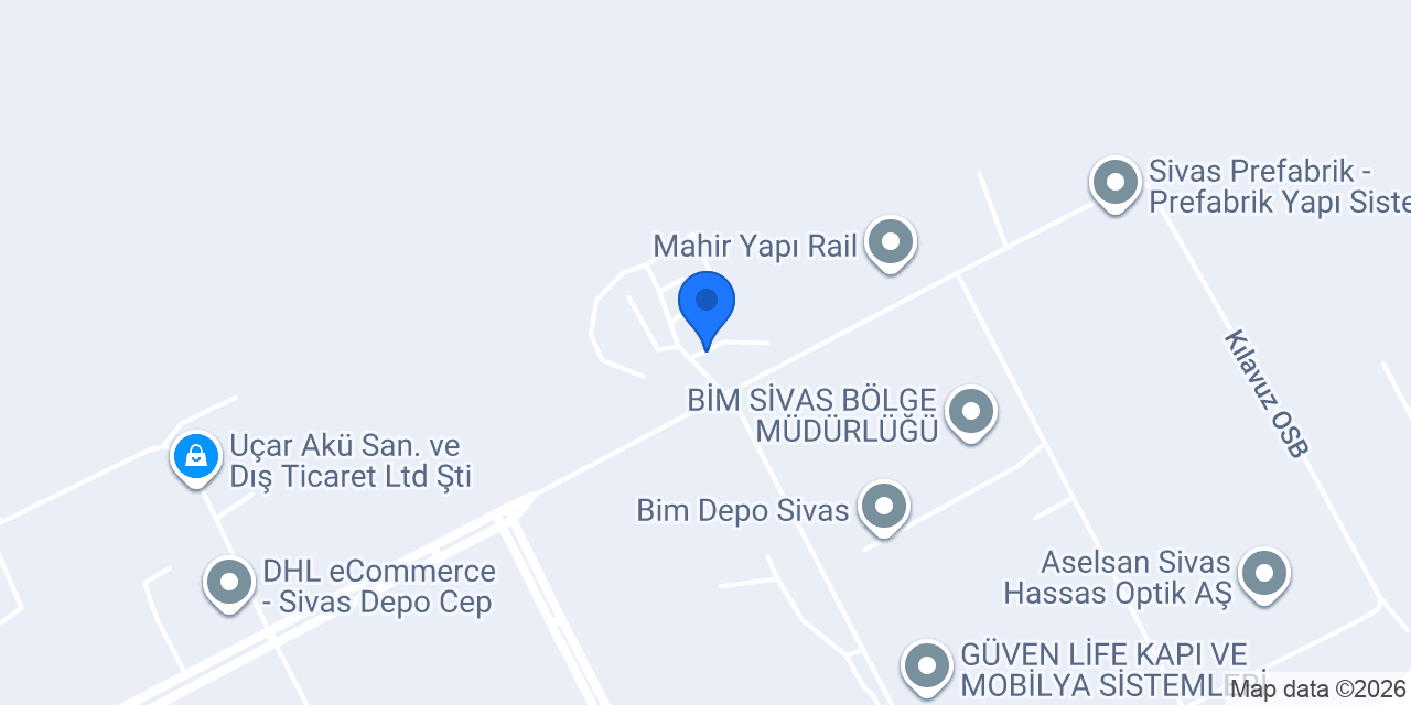 Kanık Beton konumu