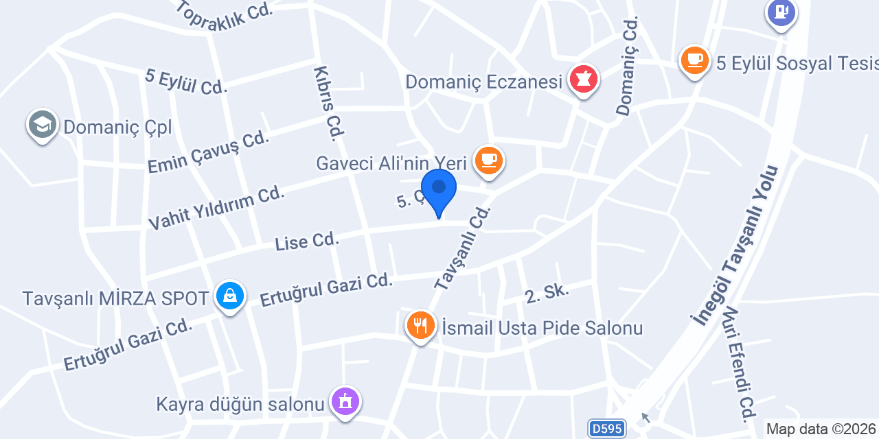 Yıldızhan Odun Ekmeği konumu