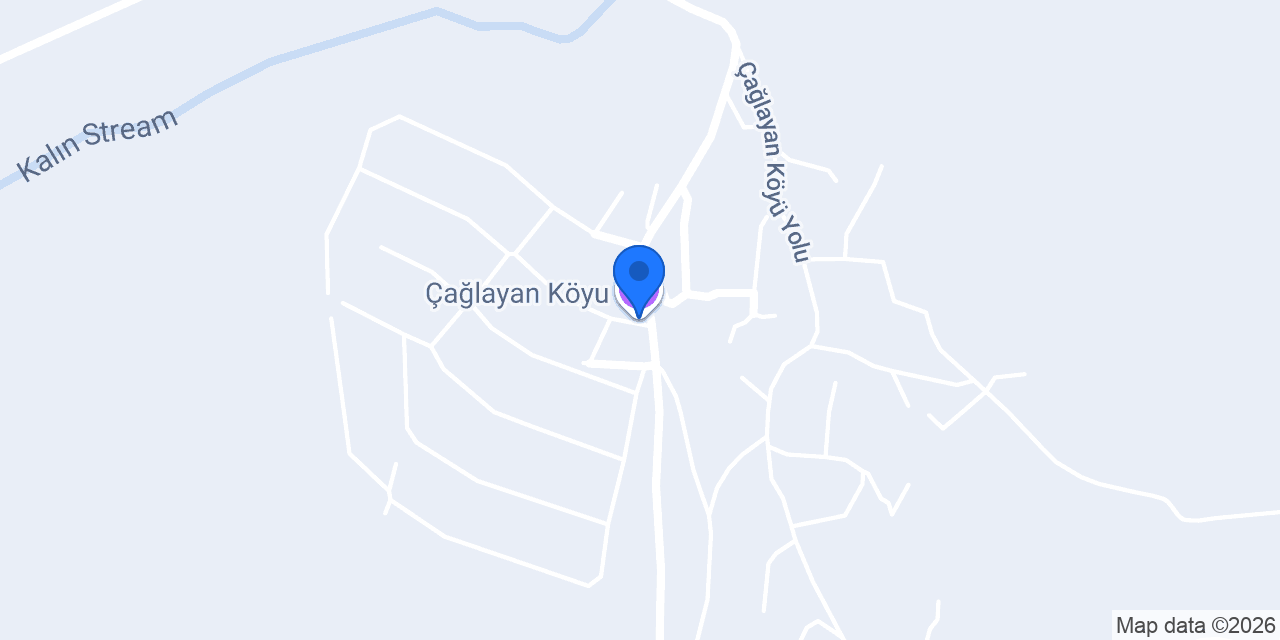 Çağlayan Köyu konumu