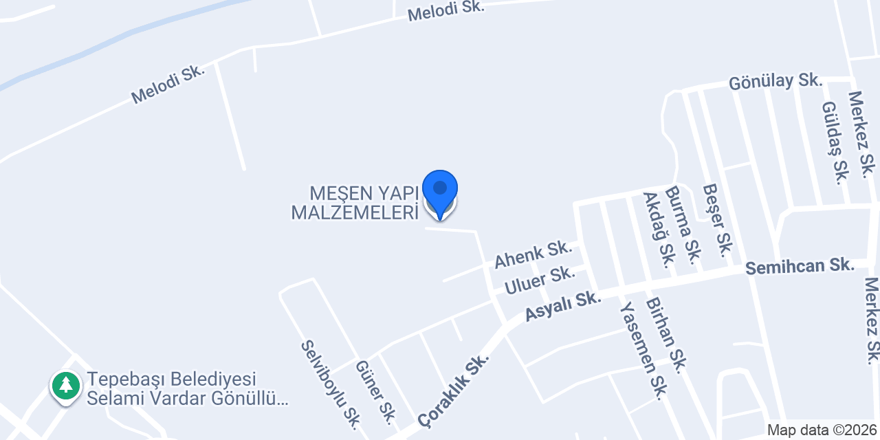MEŞEN YAPI MALZEMELERİ konumu
