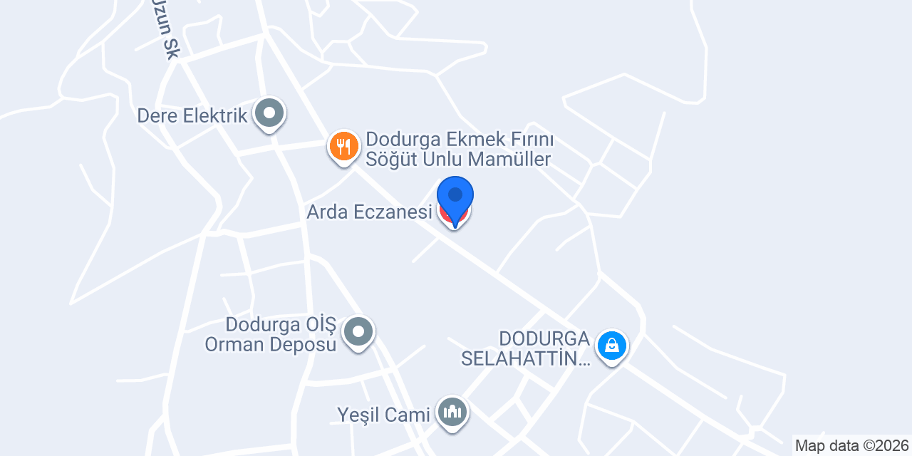 Arda Eczanesi konumu