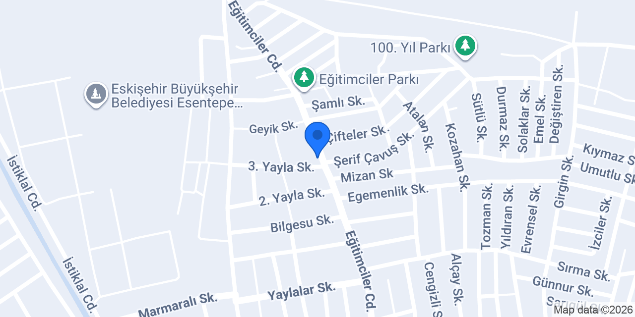 Akıncı Veteriner Kliniği konumu