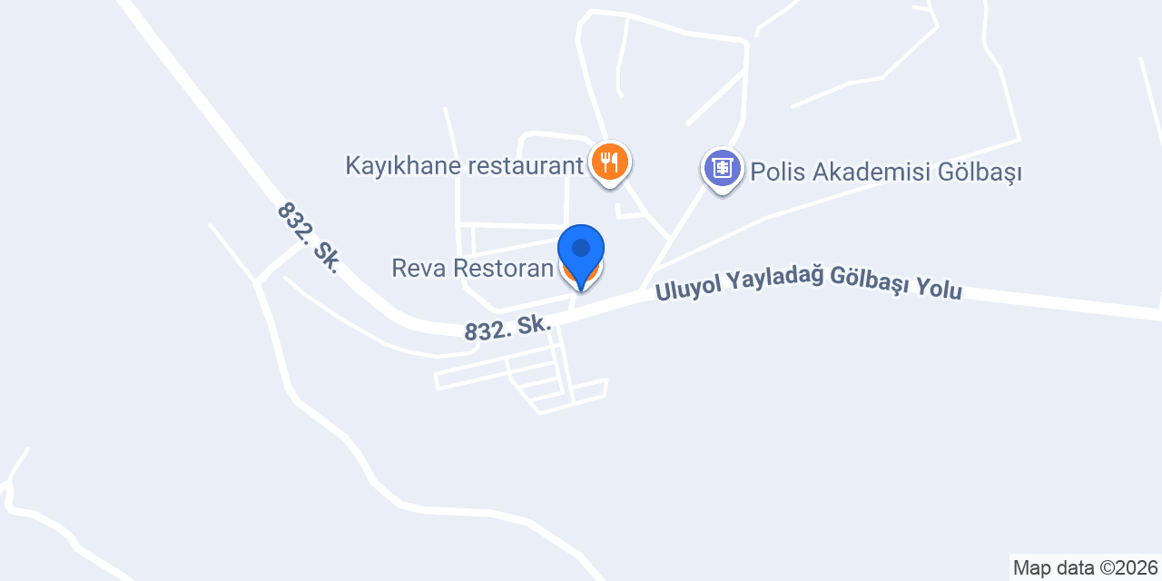 Reva Restoran konumu