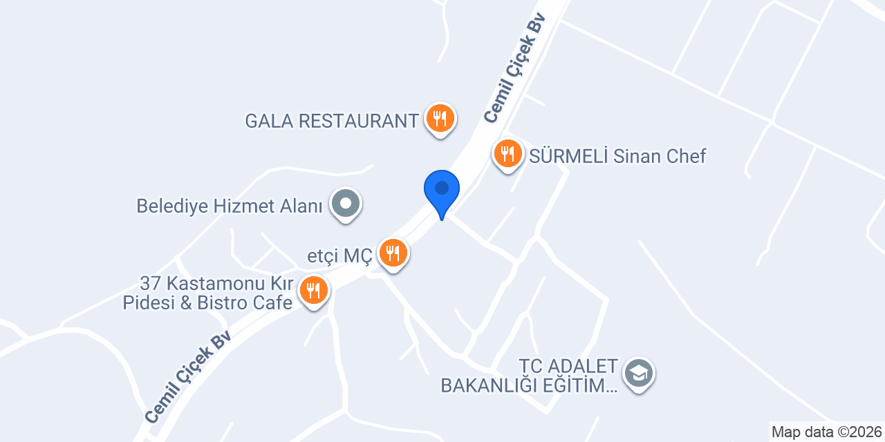 Merkez Cam Balkon konumu