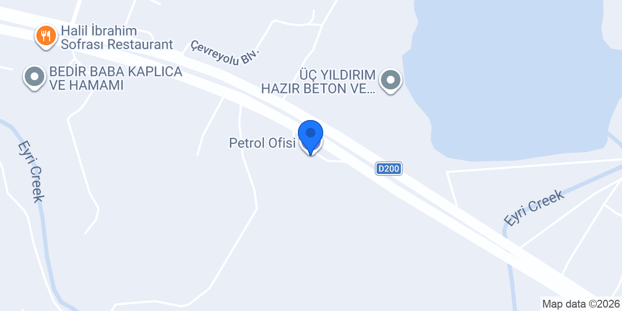 Petrol Ofisi konumu