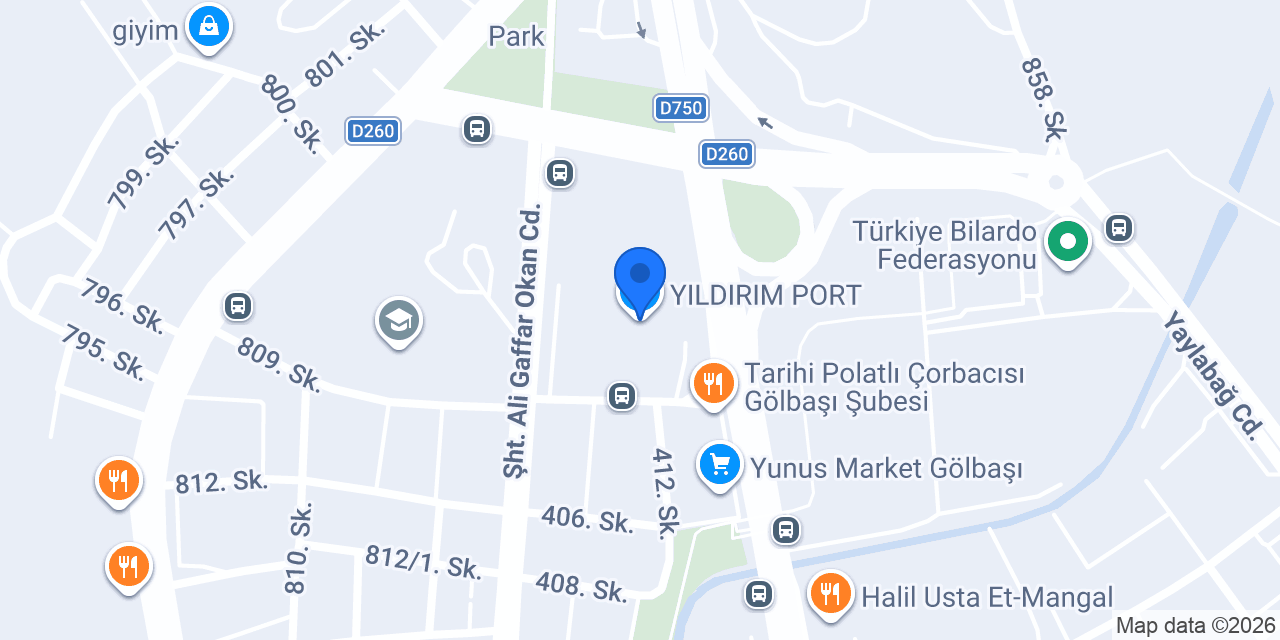 YILDIRIM PORT konumu