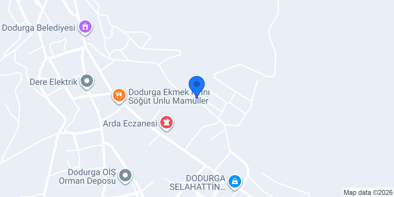 Dodurga İlköğretim Okulu konumu