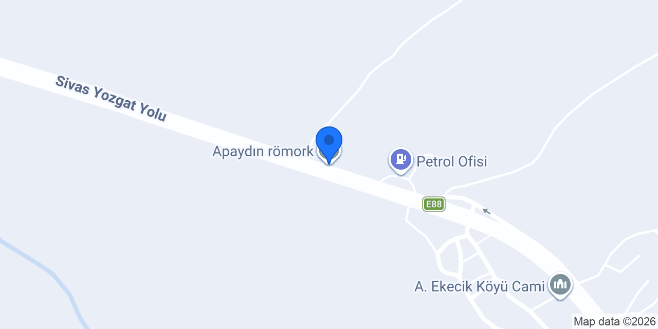 Apaydın römork konumu