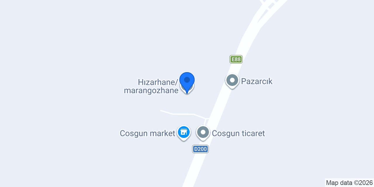 Hızarhane/ marangozhane konumu