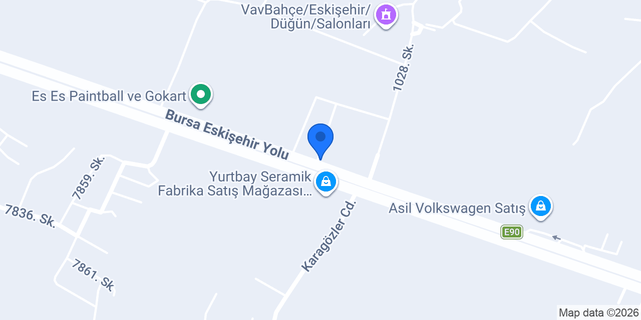 Çamur Şevket Garden konumu