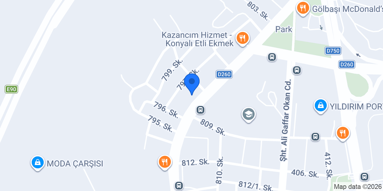 Heaven Deluxe Gölbaşı konumu