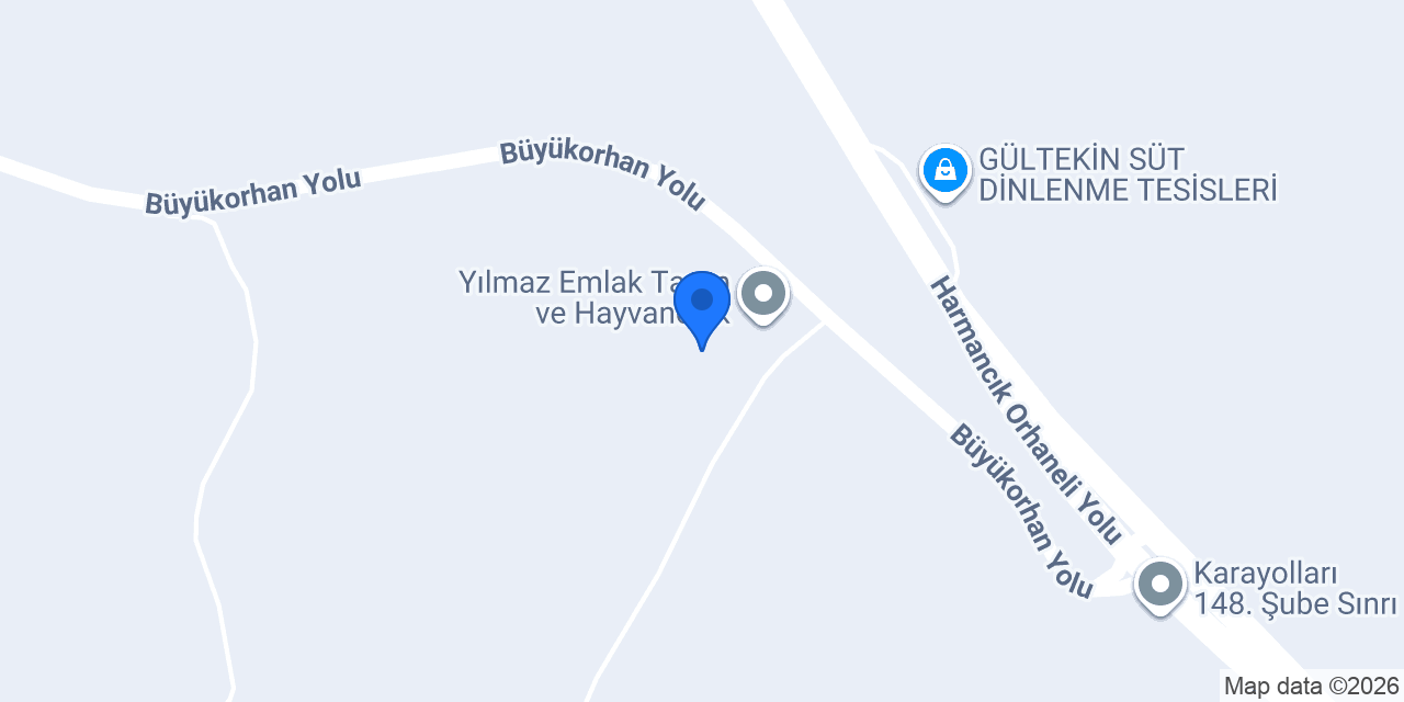 İSY Yılmaz Emlak Orhaneli konumu
