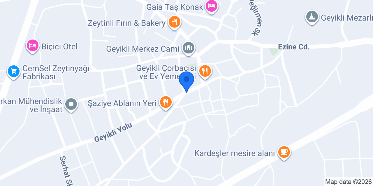 Gülhan Eczanesi konumu