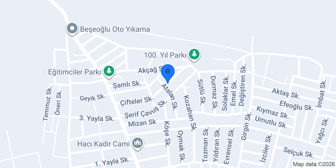 Efem Eczanesi konumu