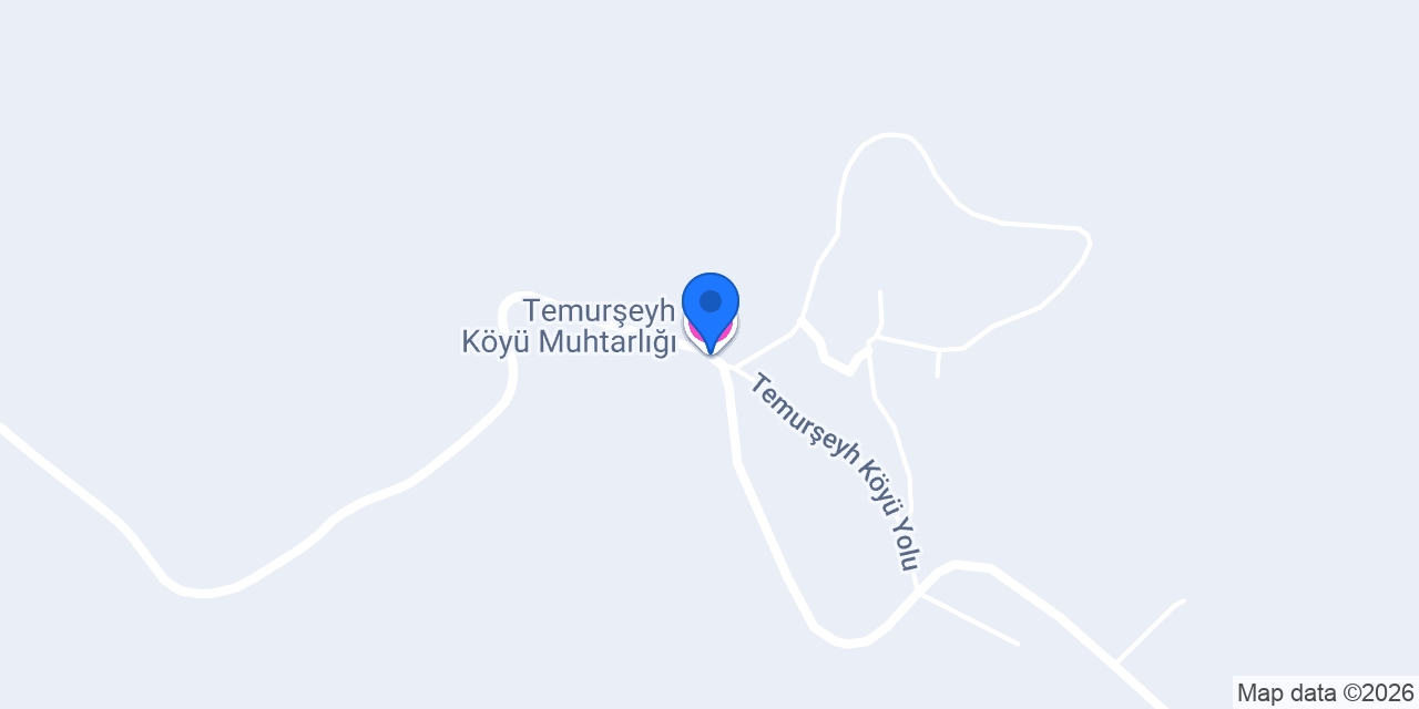 Temurşeyh Köyü Muhtarlığı konumu