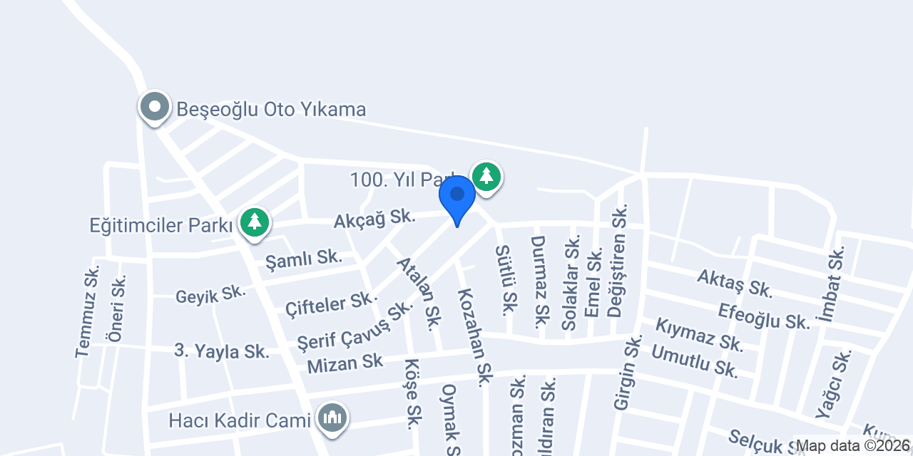 Huzur Temizlik konumu
