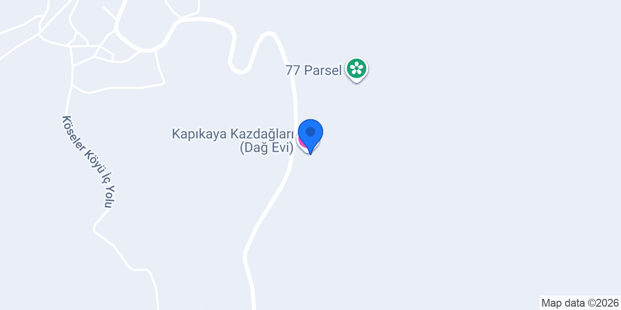 Kapı kaya konumu