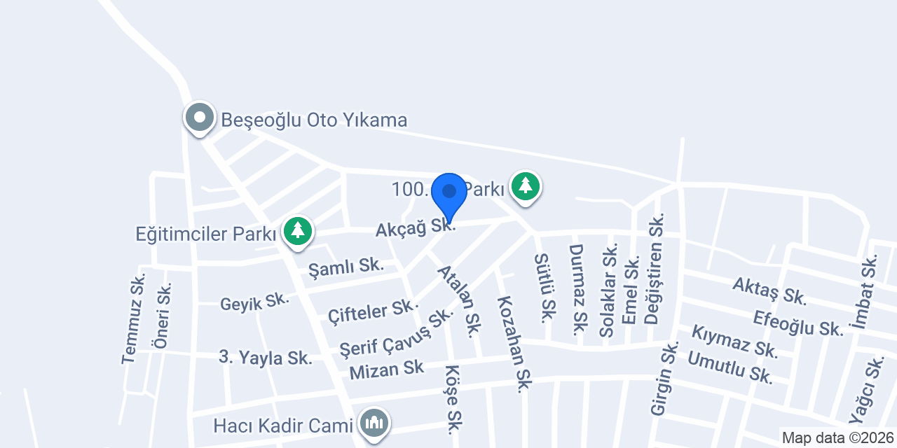 Şehit Mutlu Yıldırım Ortaokulu konumu