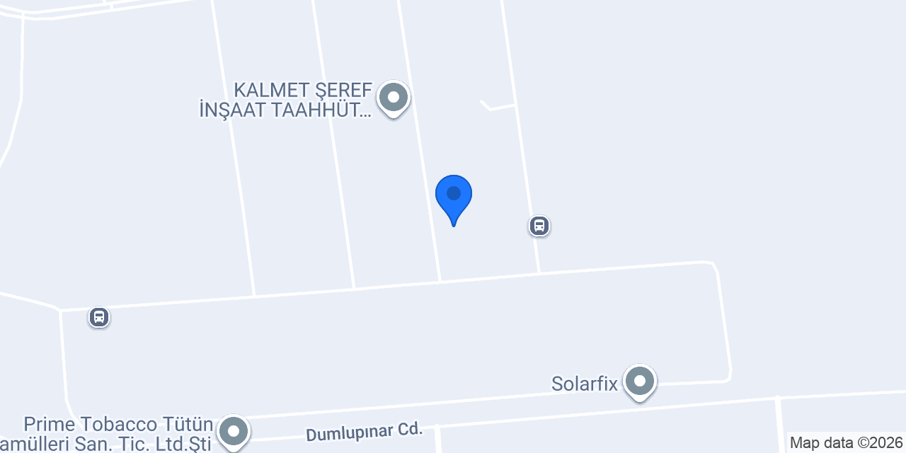 Fixus Solar Montaj Sistemleri | Fabrika konumu