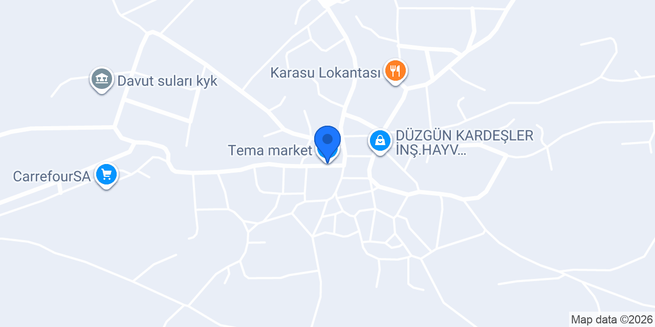 Tema market konumu