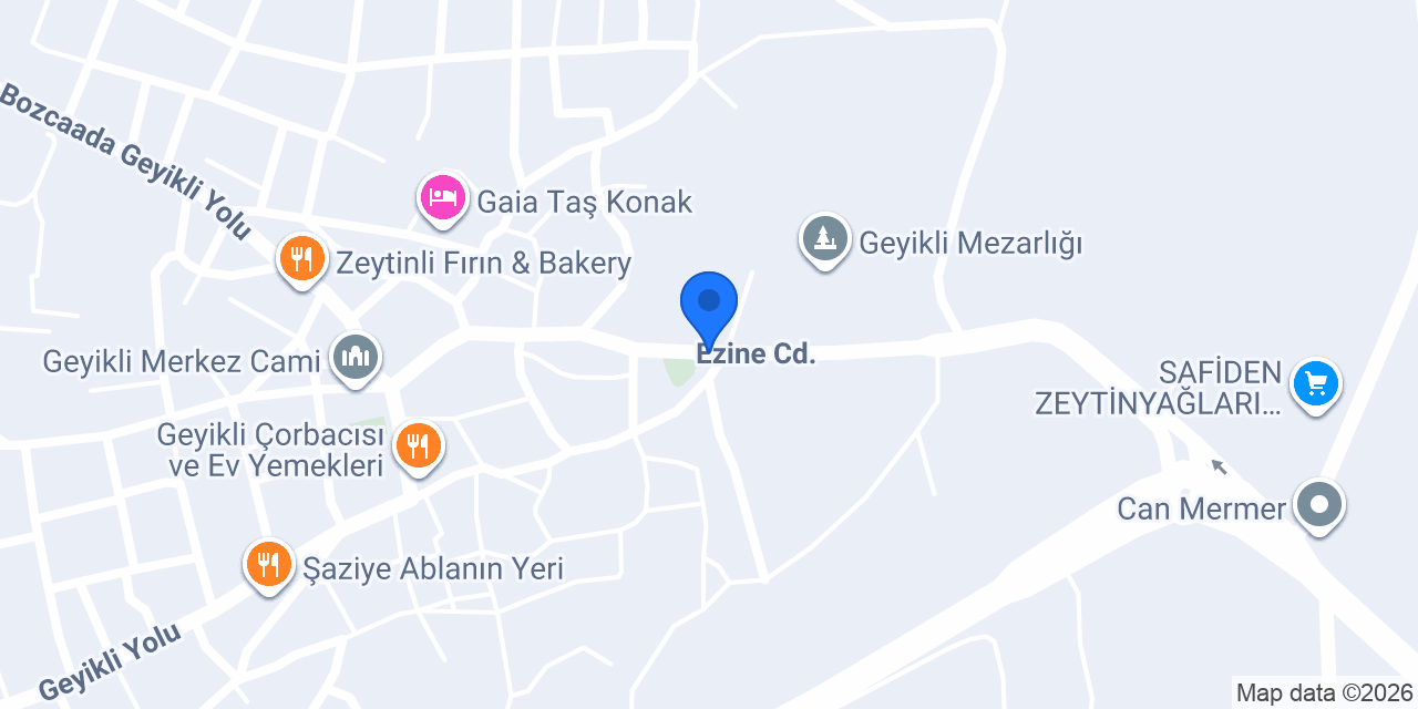 Geyikli Taş Devri Doğal Taşlar Dünyası konumu