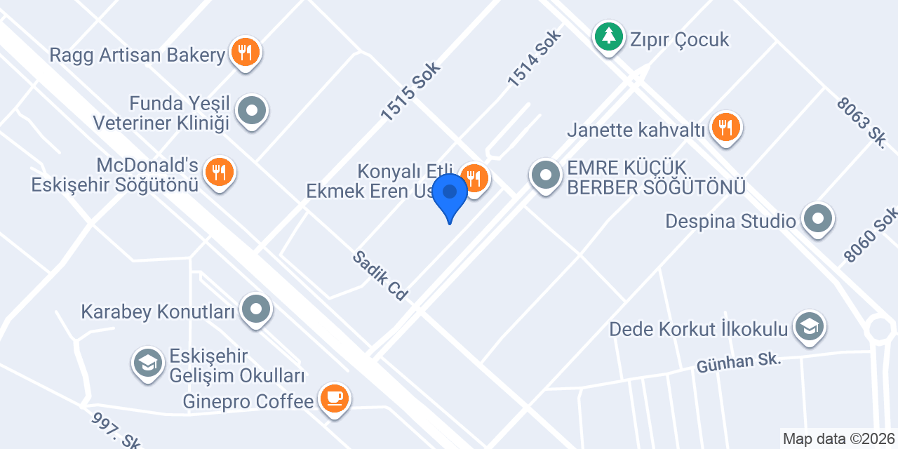 GÖKÇE VETERİNER KLİNİĞİ konumu