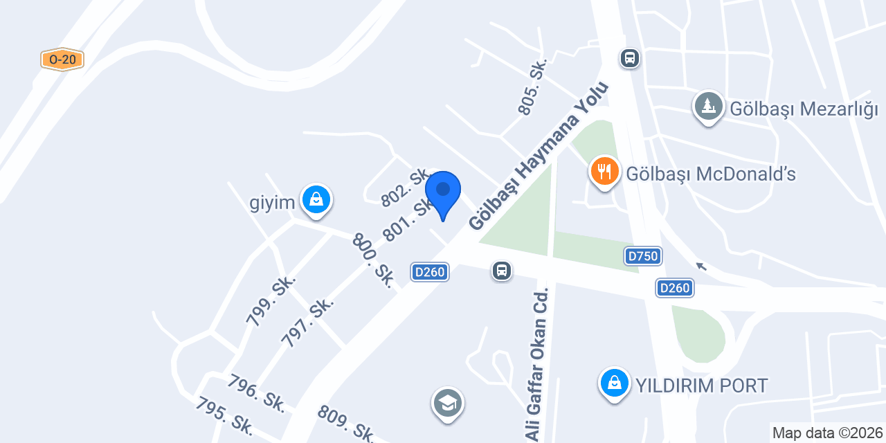 Gölbaşı Afeti Devran Güzellik Salonu konumu