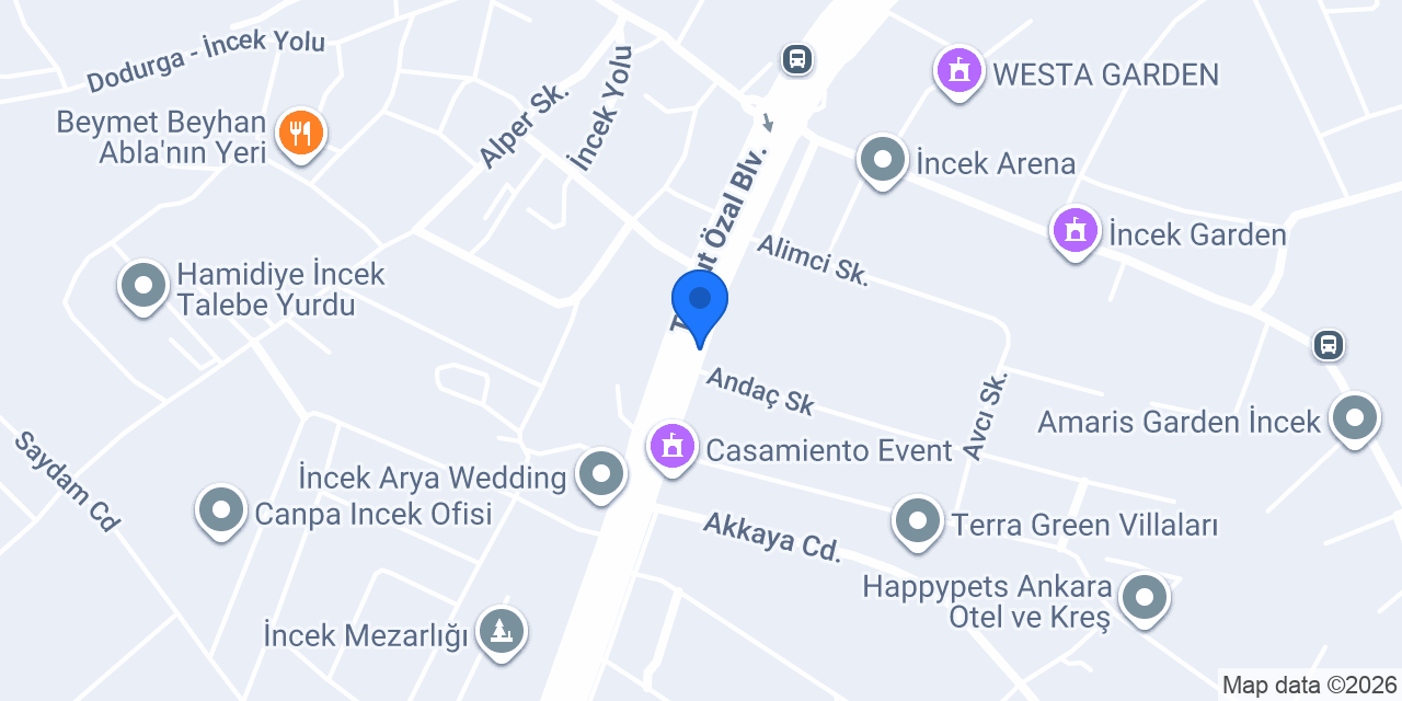 Golden Time İncek konumu
