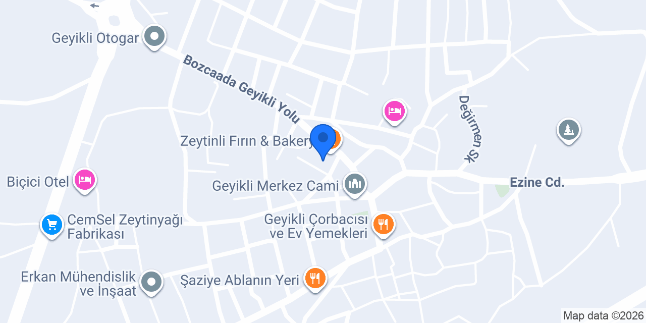 Geyikli Feribot Taksi konumu