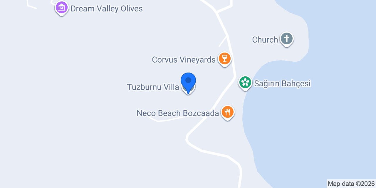 Tuzburnu Villa konumu