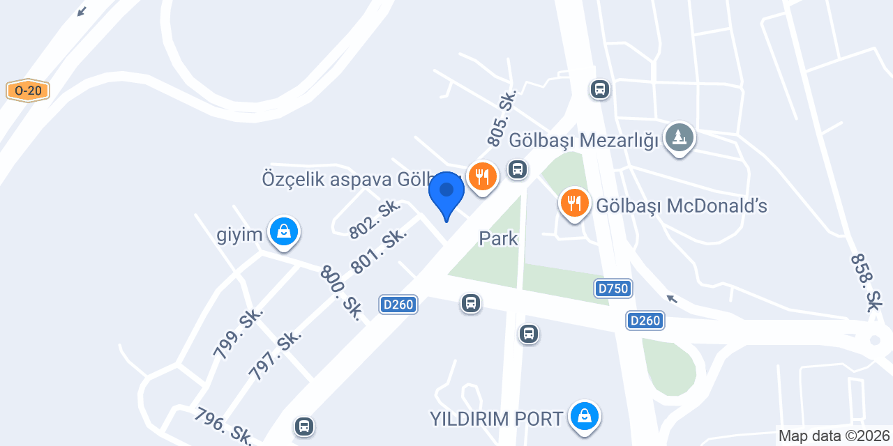 Kıvırcık Pet Ürünleri (Gölbaşı Şube) konumu