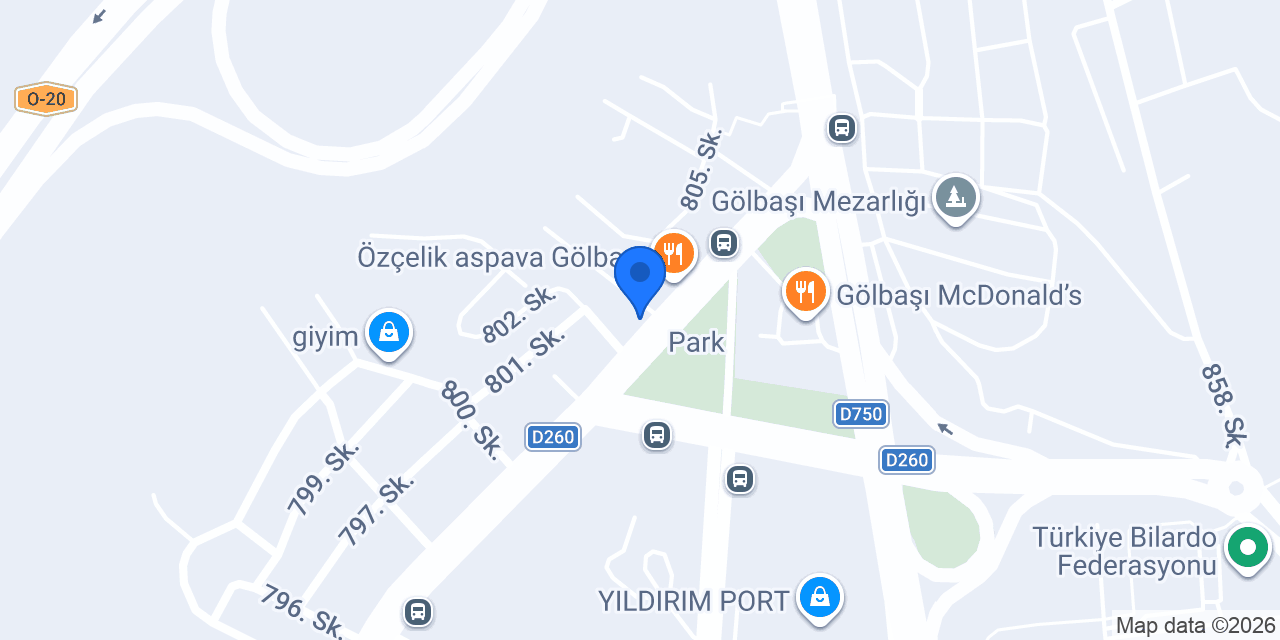 Sini Ev Böreği- Baklava konumu