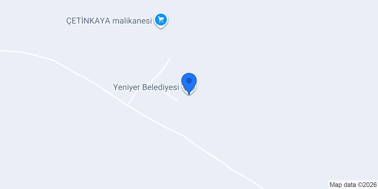 Yeniyer Belediyesi konumu