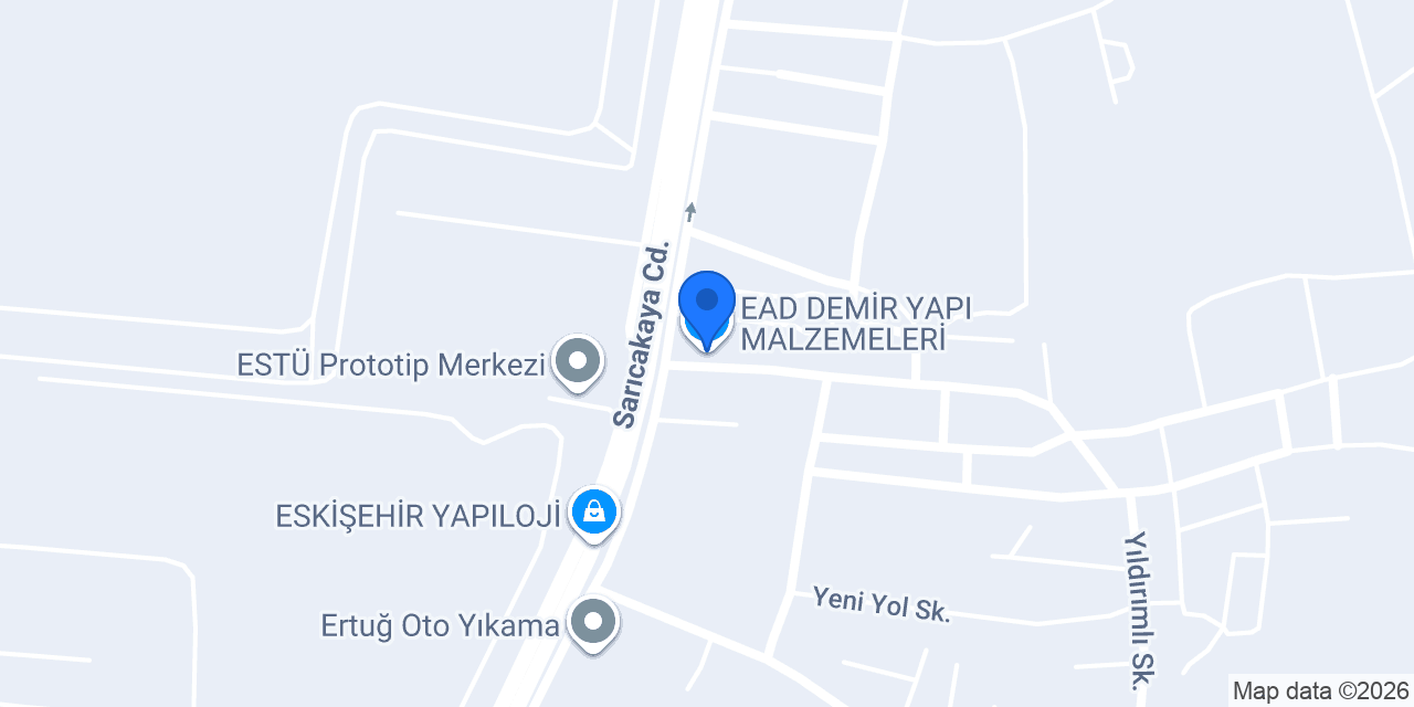 EAD DEMİR YAPI MALZEMELERİ konumu