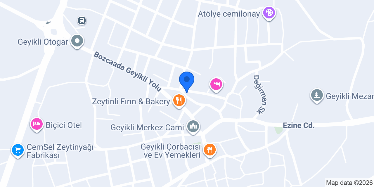 Geyikli Ada Apart konumu