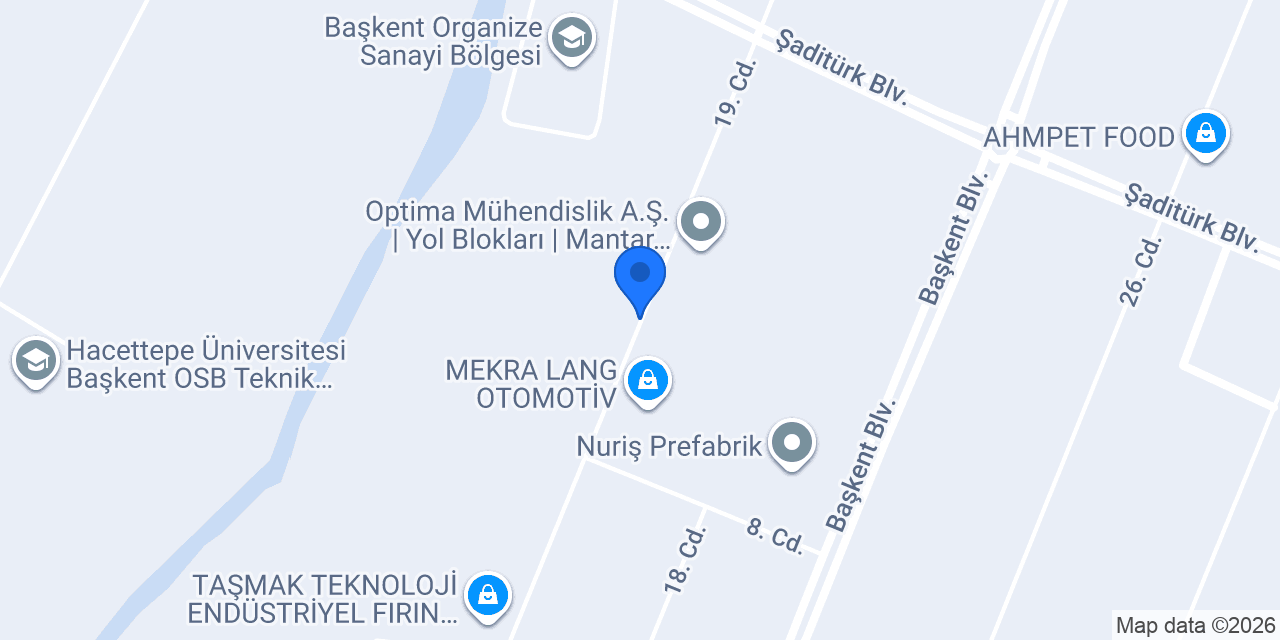 BMS SAVUNMA TEKNOLOJİLERİ A.Ş. FABRİKA konumu