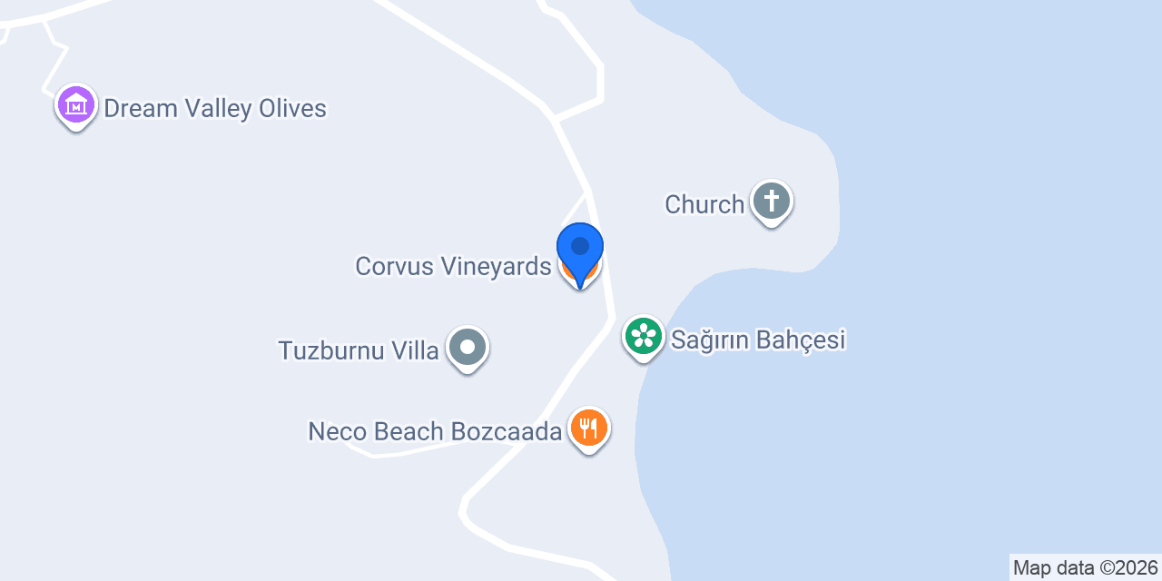 Corvus Vineyards konumu