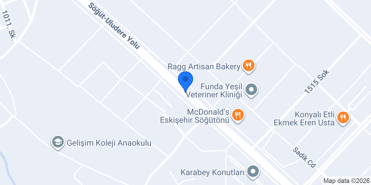 Moda Cafe konumu