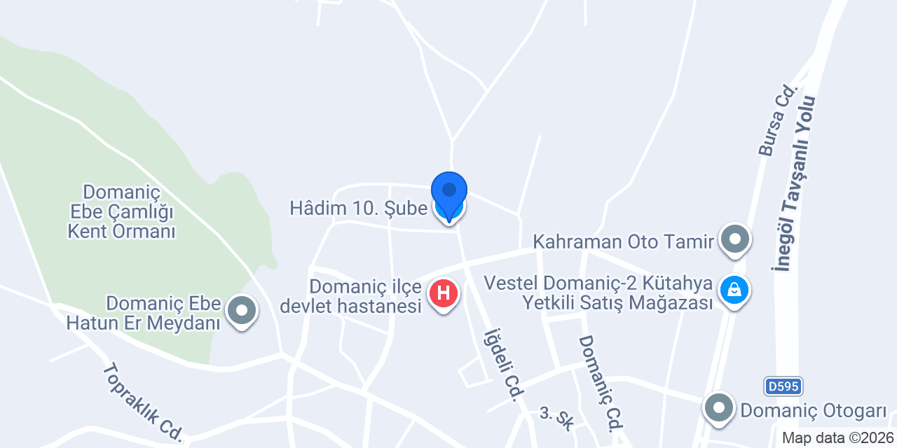 Hâdim 10. Şube konumu