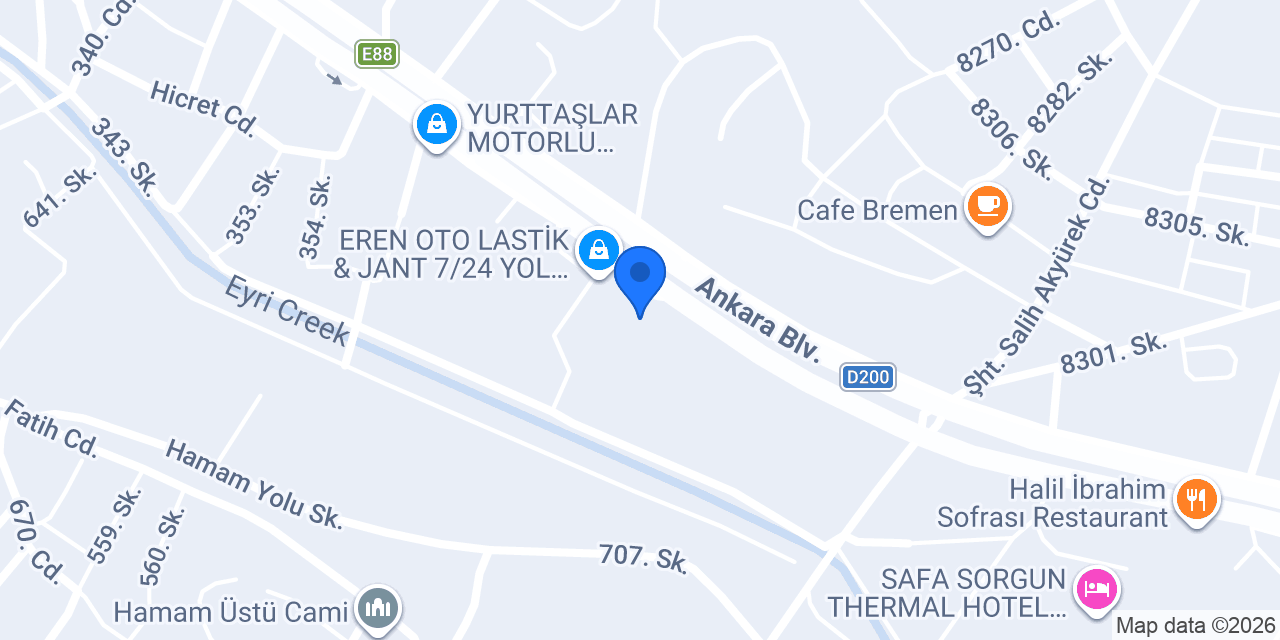 Doğan İnşaat Malzemeleri Toptan konumu
