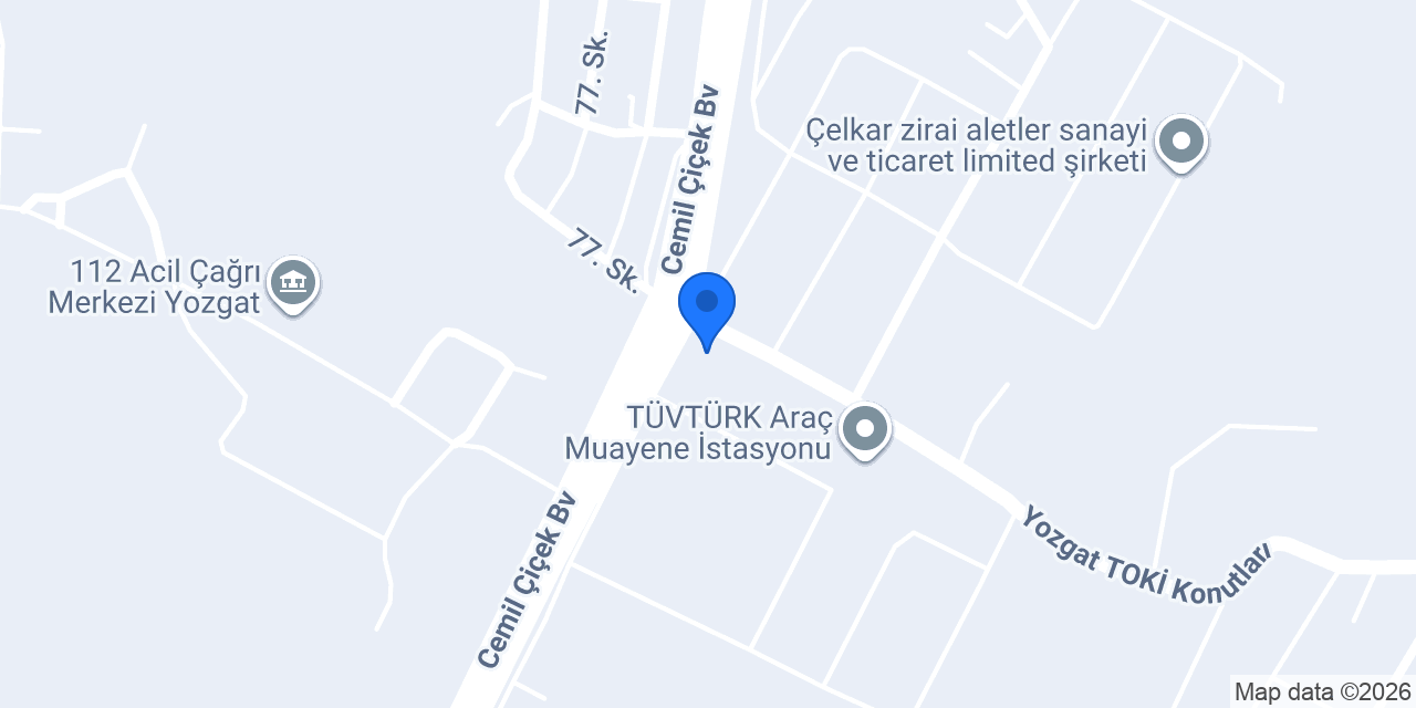 ÖZER EMLAK konumu