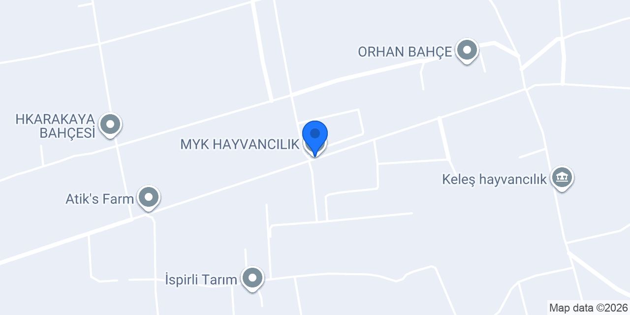 MYK HAYVANCILIK konumu