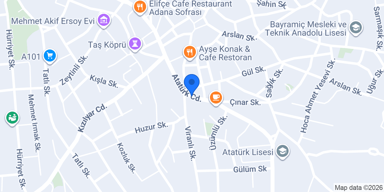 hacıoğluşube konumu