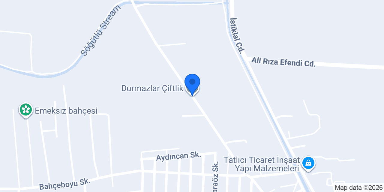 Durmazlar Çiftlik konumu