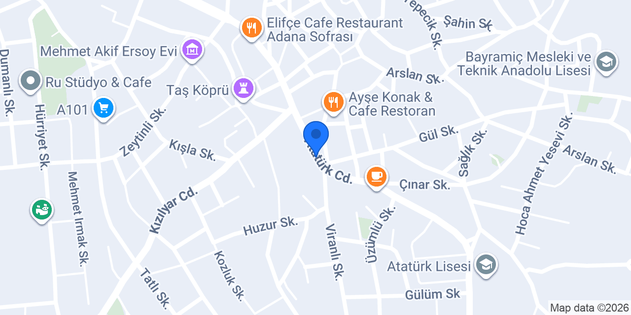Halk Eğitim Merkezi konumu