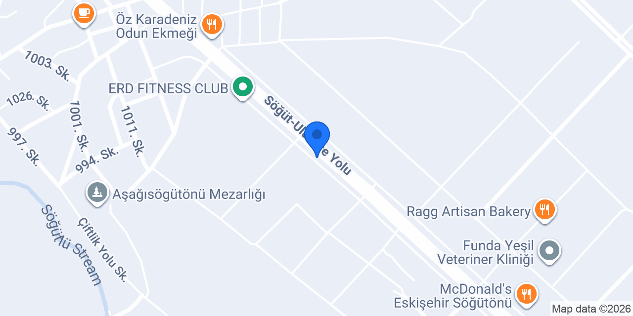 Lüks Perde Eskişehir Söğütönü Şubesi konumu